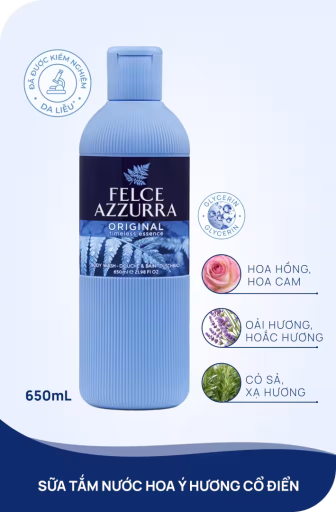 Sữa tắm cổ điển 650
