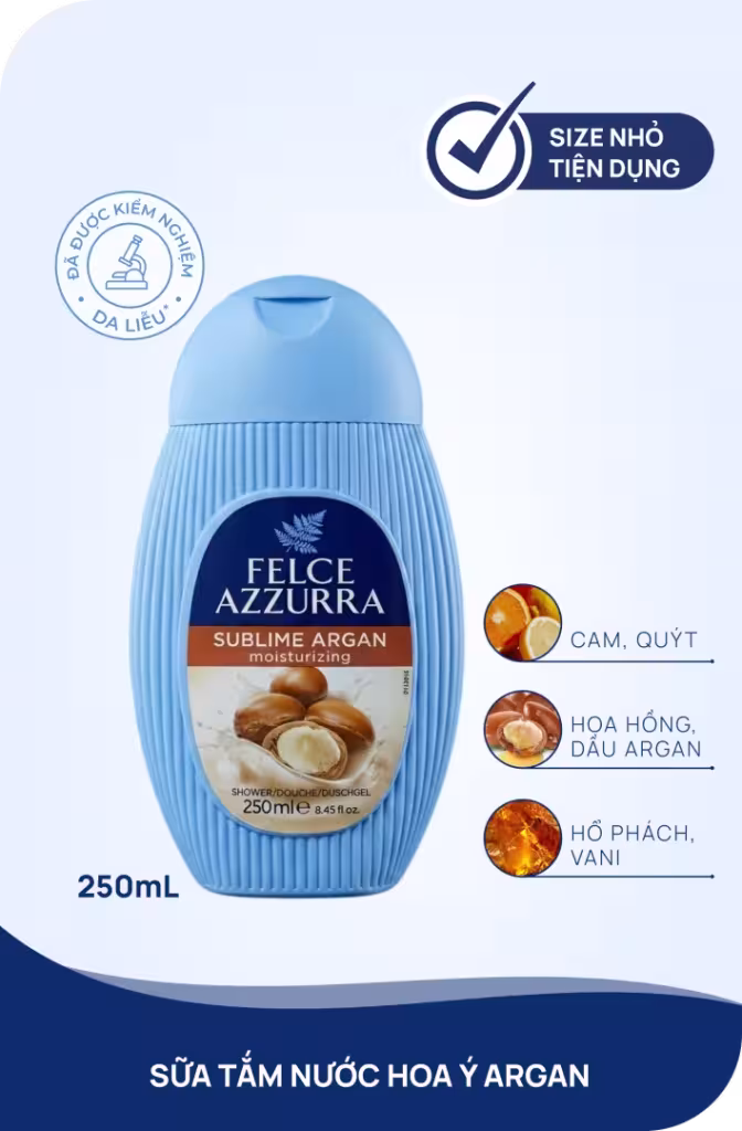 Sữa tắm argan 250