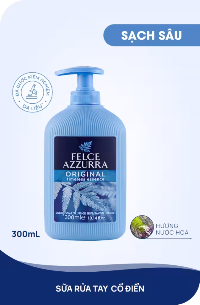 Nước rửa tay cổ điển
