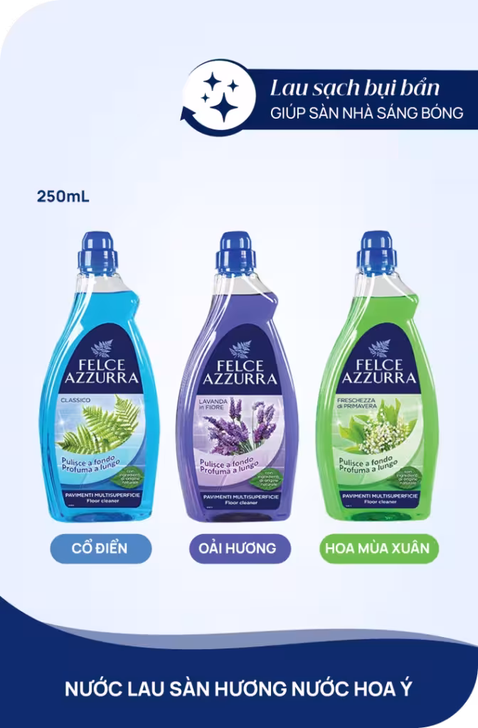 Lau sàn hương nước hoa