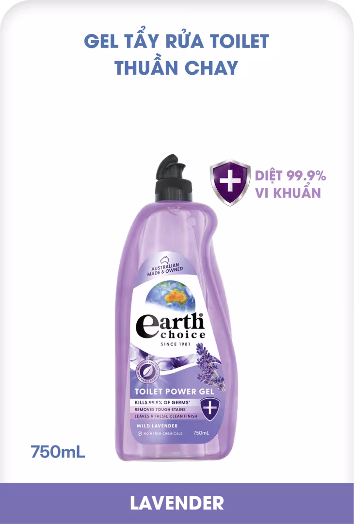 Tẩy rửa toilet Lavender